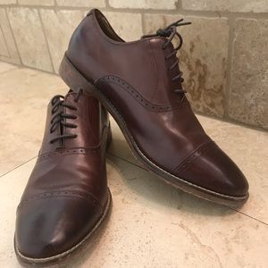 Men’s Cole Haan brown lace up 7.5 wide